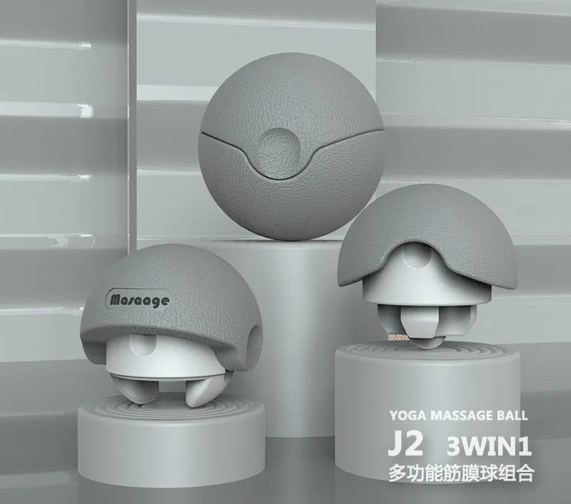 Customized Sports High Quality Portable Multifunctional Tpe Fascia Ball Massage Ball for Sports Entertainment Fascia Ball - Image 3