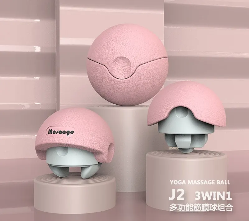 Customized Sports High Quality Portable Multifunctional Tpe Fascia Ball Massage Ball for Sports Entertainment Fascia Ball